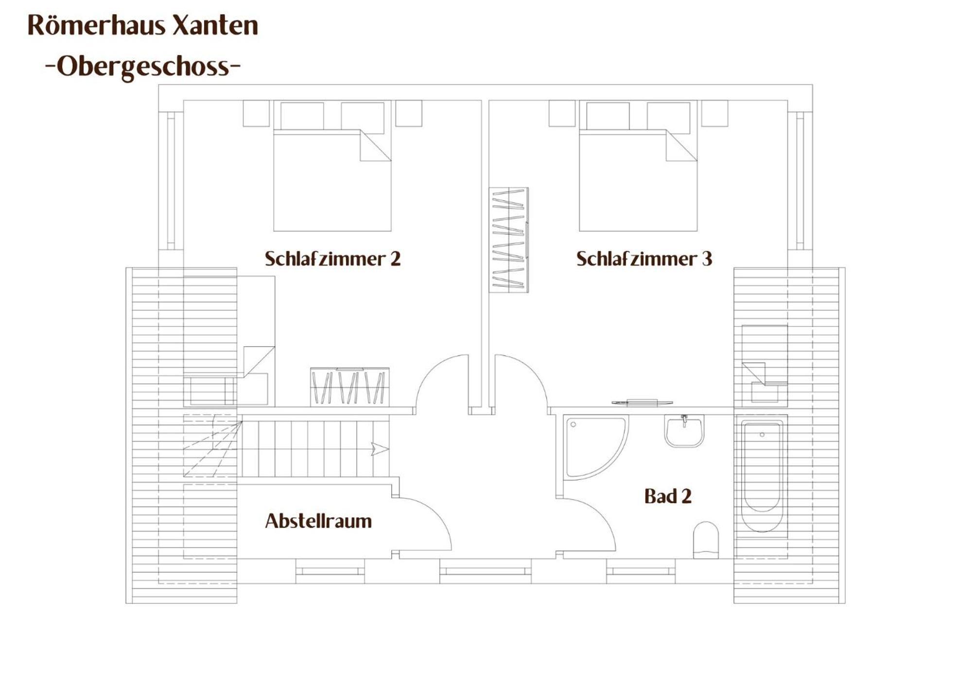 Roemerhaus Xanten Vila Exterior foto